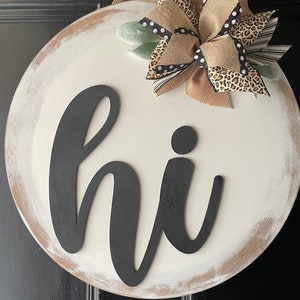 Front Door Decor | Hi Door Hanger
