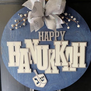 Chanukka Türschild