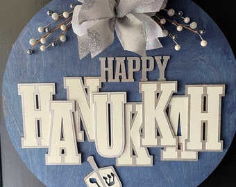 Hanukkah Door Hanger