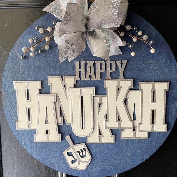 Colgador de puerta de Hanukkah