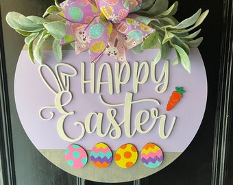 Happy Easter| Spring Door Hanger