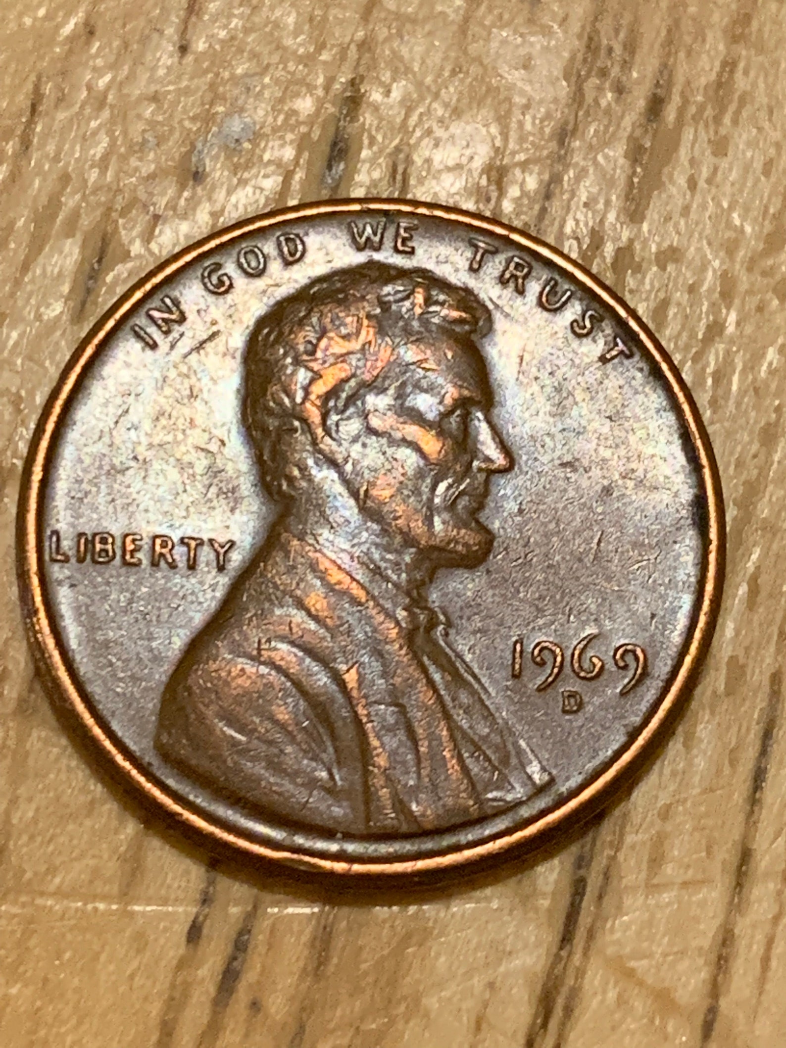 1969 D Penny Floating Roof | Etsy Canada