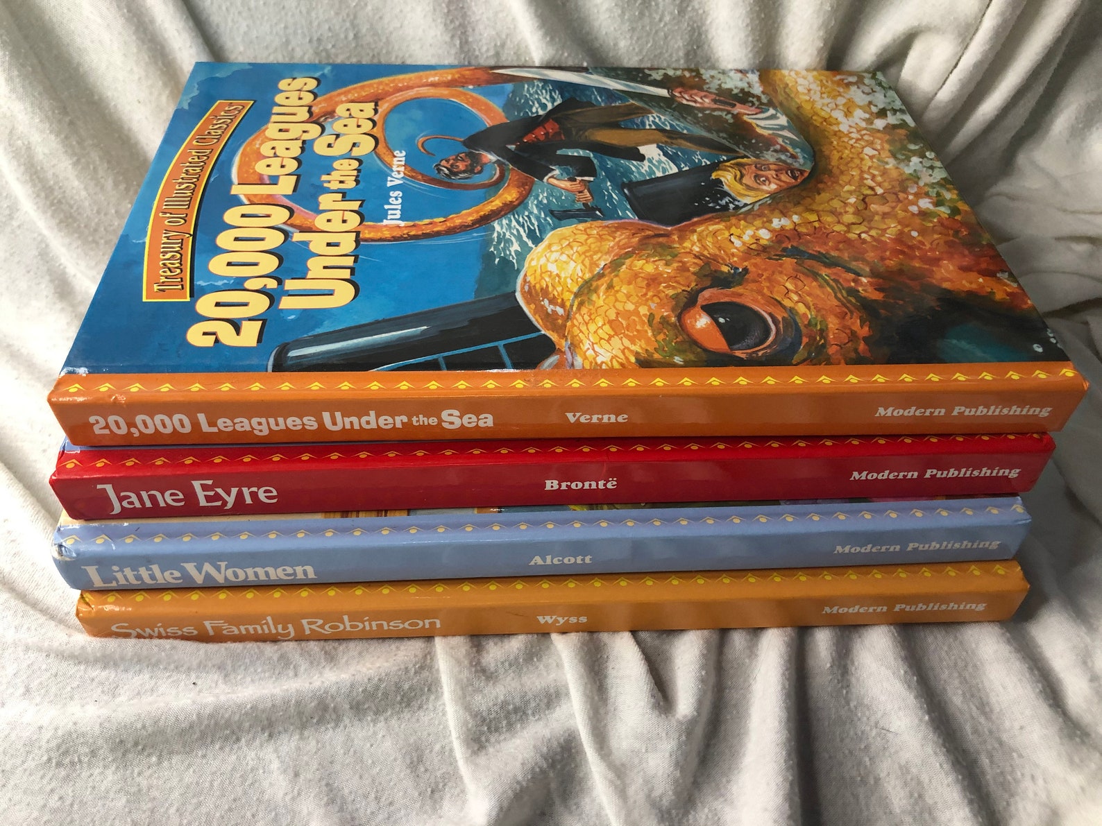 Treasury of Illustrated Classics Children's Books Hardcover Etsy