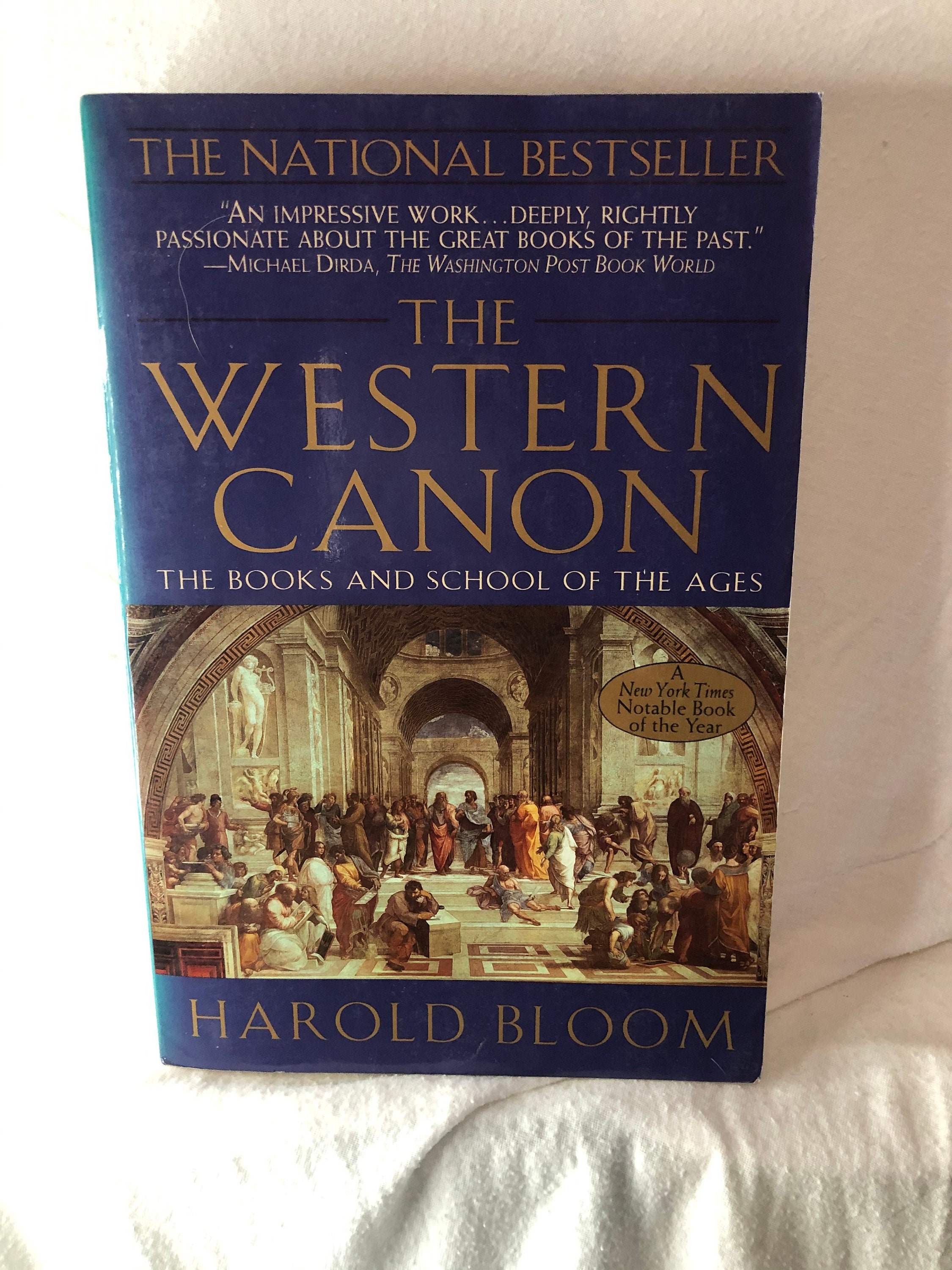 El Canon Occidental Los Libros y la Escuela de las Edades Etsy