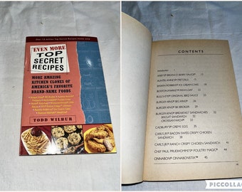 Top Secret Recipes  Books by Todd Wilbur - Even More Top Secret Recipes by  Todd Wilbur