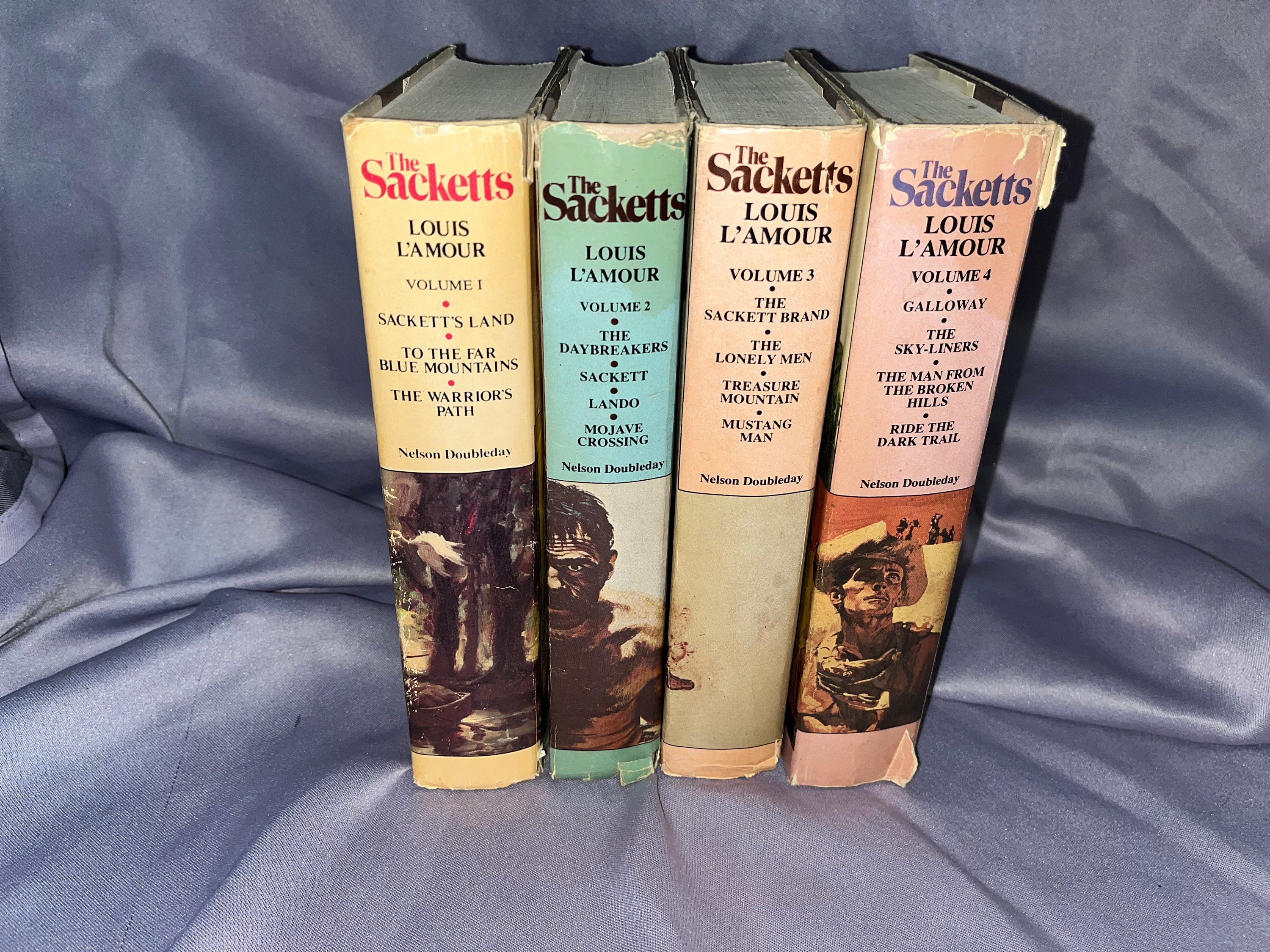 The Sacketts Volumes 1 4 Louis L'amour Hardcover -  India