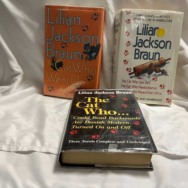 The Cat Who Series.....Various Titles - Lilian Jackson Braun - Hardcover