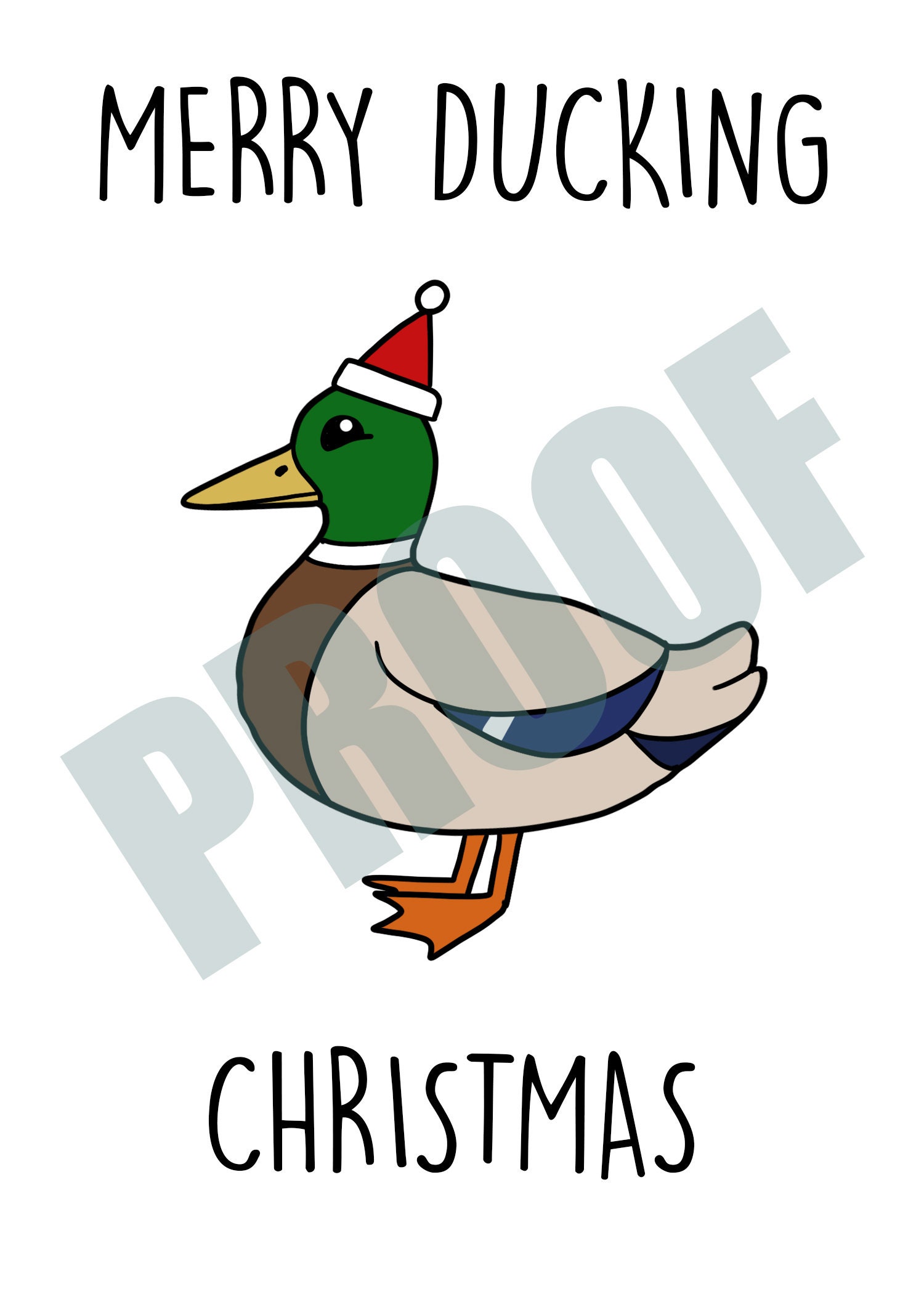 Downloadable Holiday Card Printable Christmas Design Funny - Etsy