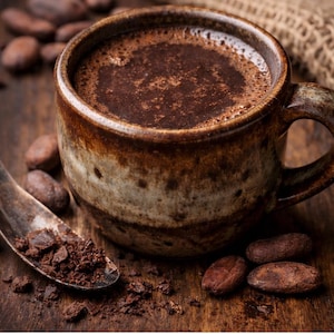 100% Cacao Paste, Small Batch, Mexican Origin. No Sugar, No Additives. Pure Cacao