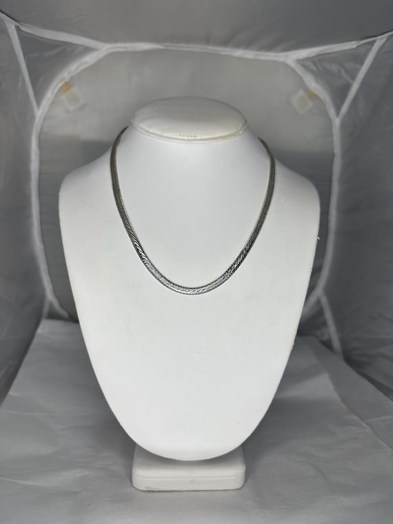 Snake Pattern Heavy Milor Solid 925 Sterling Silv… - image 4