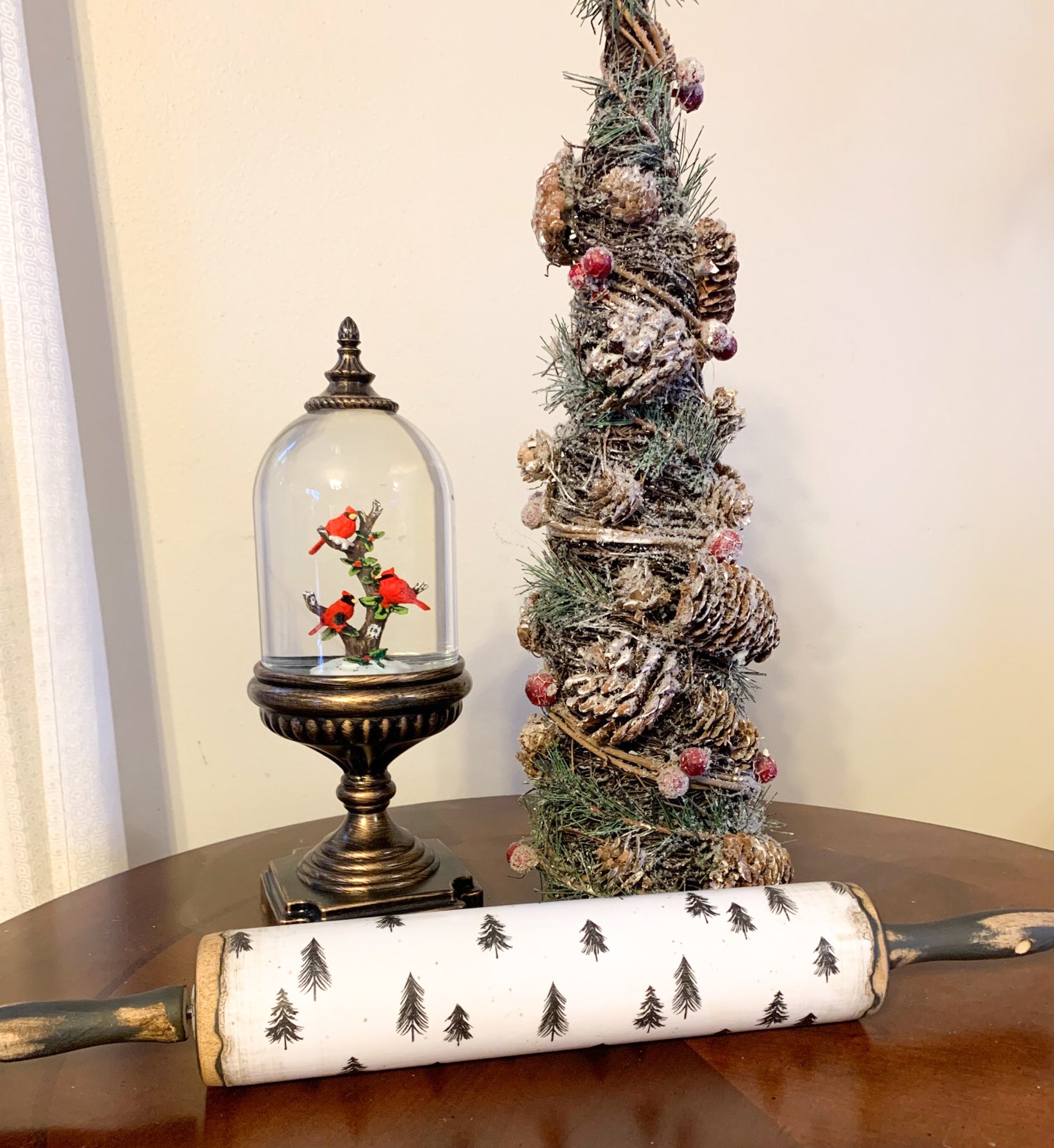 Christmas Antiqued Rolling Pins - Etsy