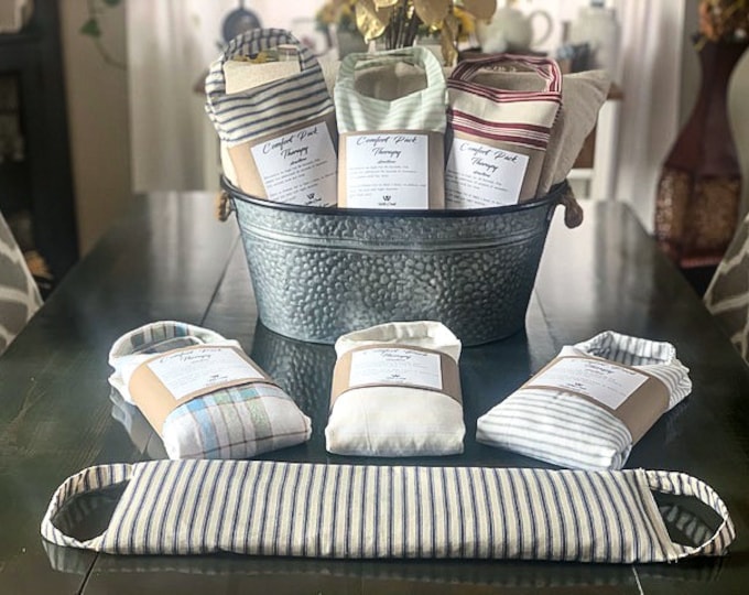 LARGE Aromatherapy Pack Heat or Ice... Microwave or Freeze..ivf Gift