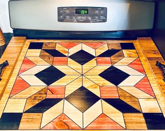 Barnwood Quilt Noodle Board
