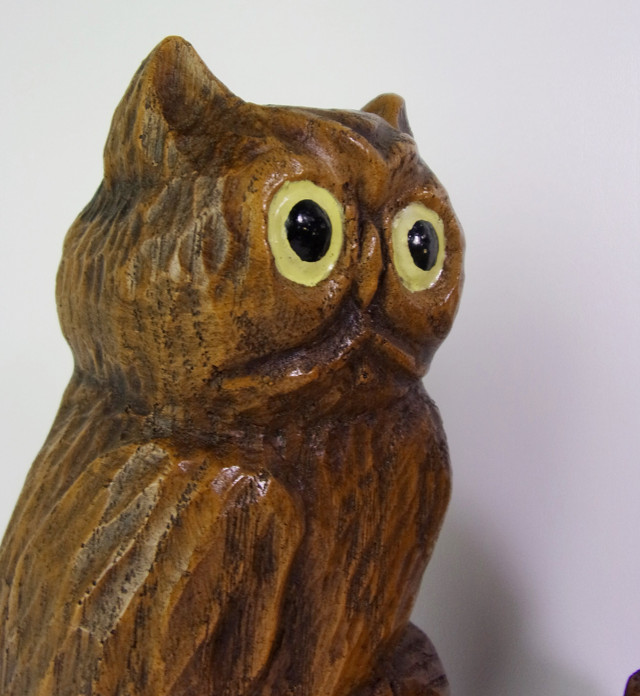 Vintage Owl Bookends Wood Owl Bookends Owl Shelf Decor Etsy