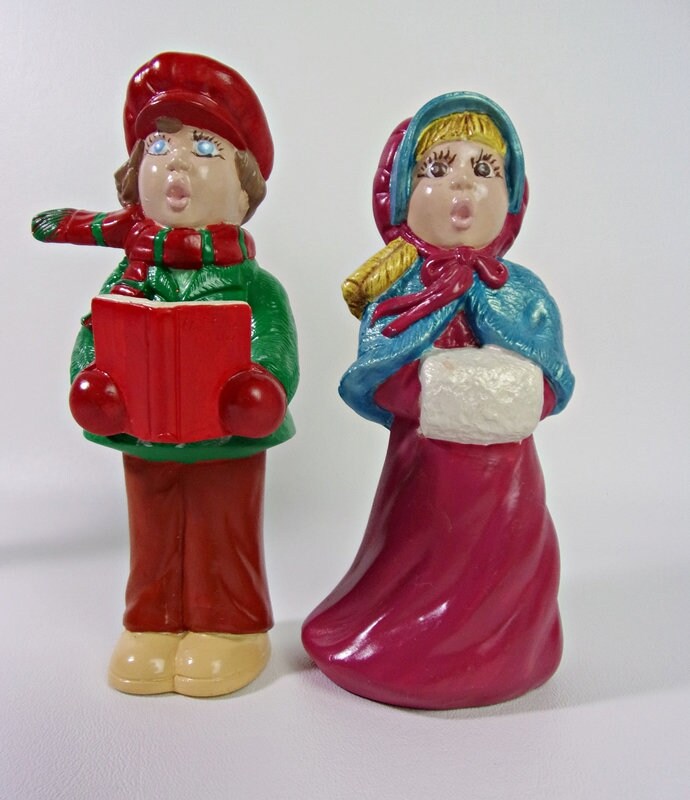 Vintage Ceramic Christmas Carolers 