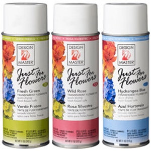 Design Master Just For Flowers  Spray Floral Paint Dye  /  Free Shipping on Additional Cans