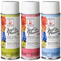 Tinte floral en aerosol Design Master Just For Flowers / Envío gratuito para latas adicionales