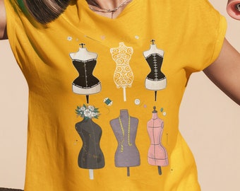 Vintage Dress Forms Short-Sleeve Unisex T-Shirt