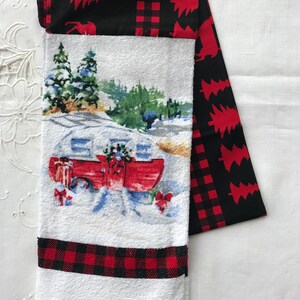 Kitchen Towel Scarf - Camper 2