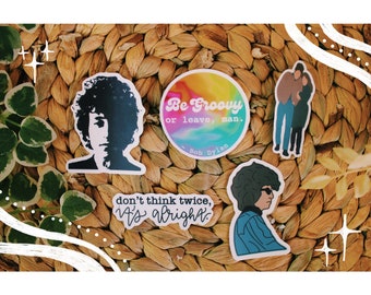 Bob Dylan Stickers