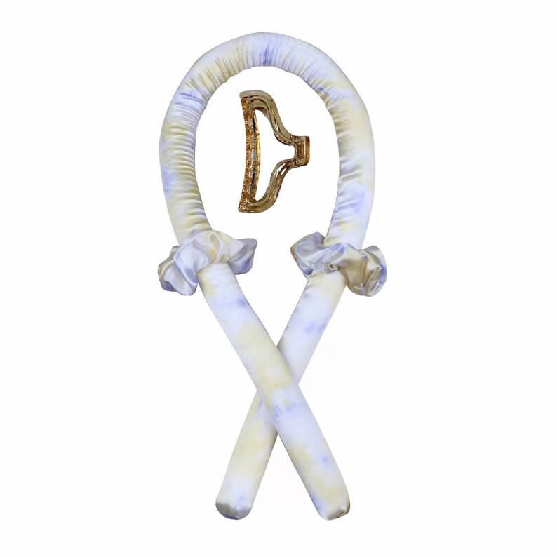 Heatless Curling Set Silky Foam Robe Curl Method 4 Piece Etsy