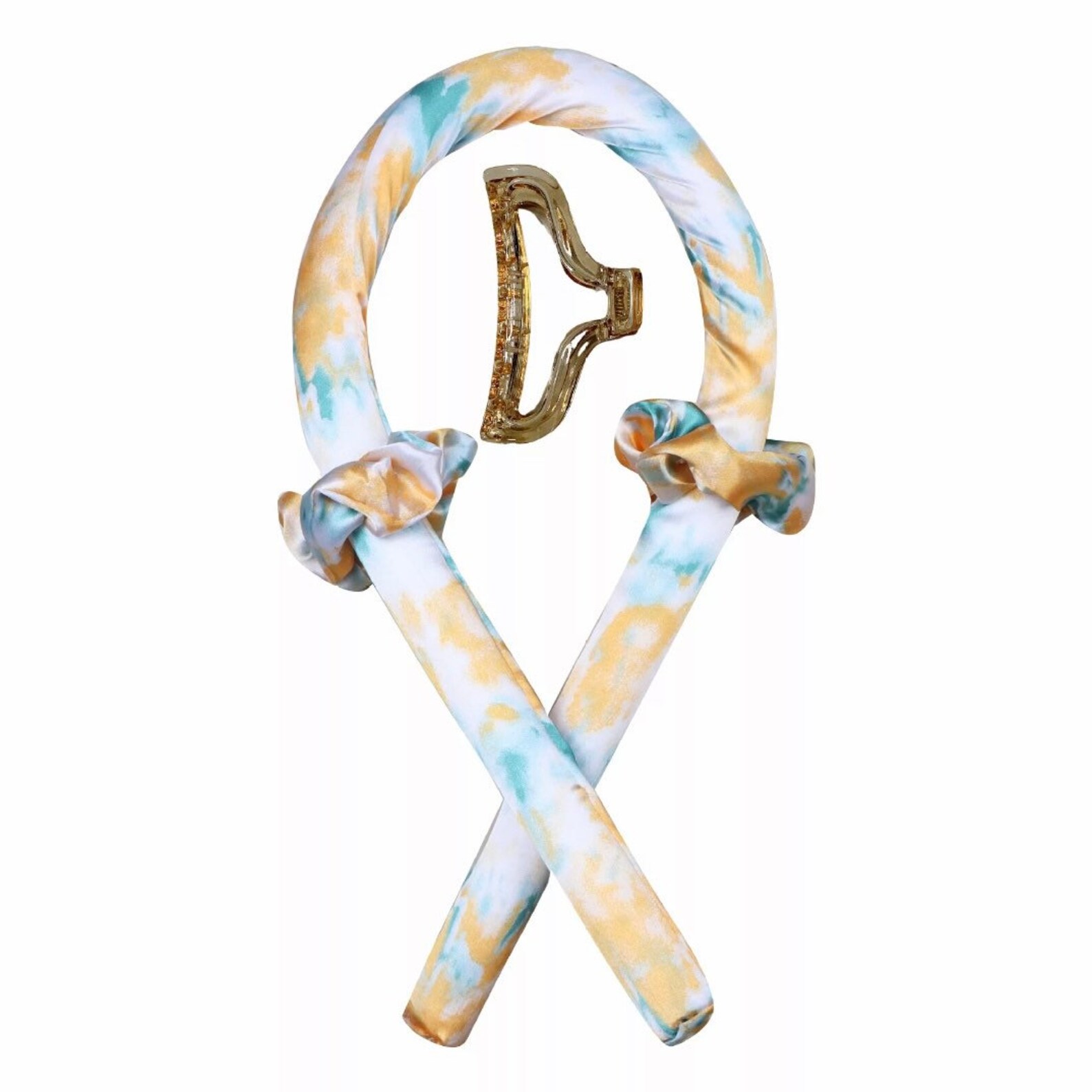 Heatless Curling Set Silky Foam Robe Curl Method 4 Piece Etsy