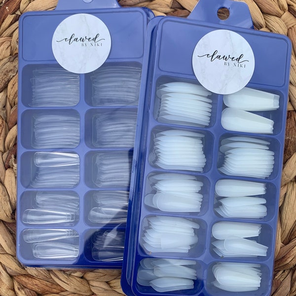 Wide Press on Nails Etsy