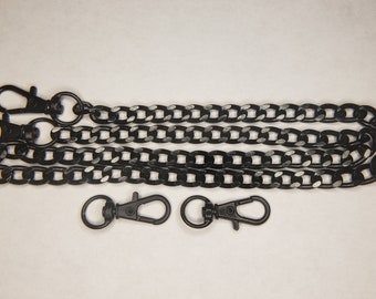 24 Inch Black Aluminum Chain Replacement For LUMAFLOW Pendants