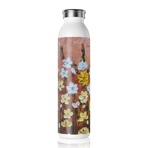 Slim Water Bottle, 20oz capacity, Double Wall  Water Bottle