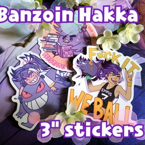 Banzoin Hakka Stickers