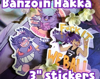 Banzoin Hakka Stickers