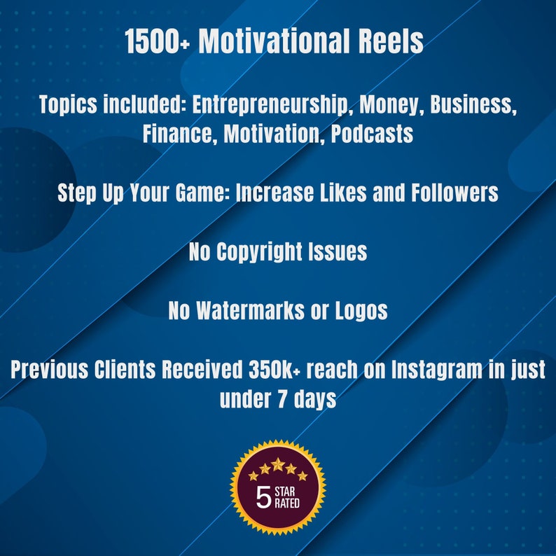1500+ Motivational Reels Bundle