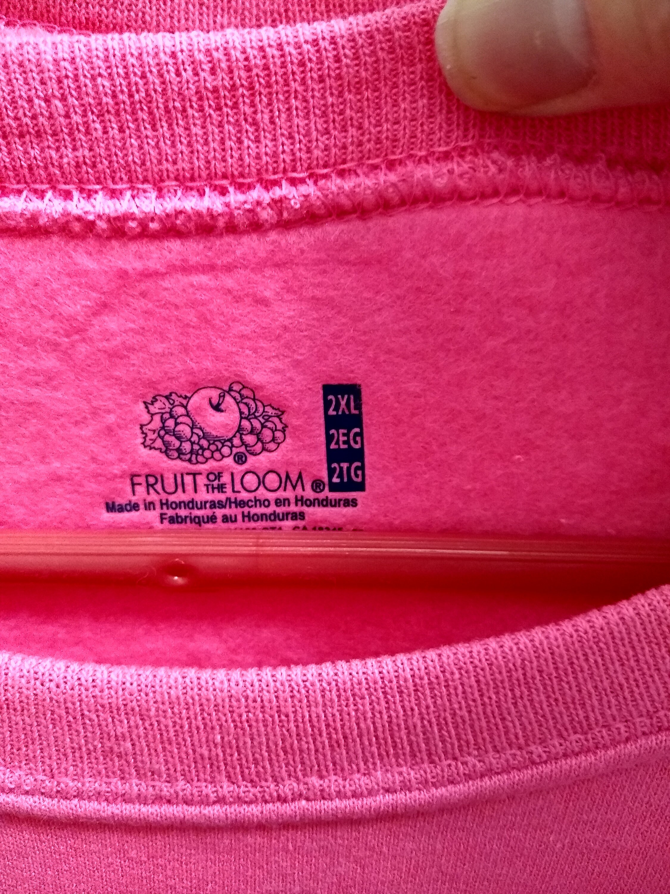 2 XL Hot Pink Breast Cancer Awareness Sweat Shirt - Etsy