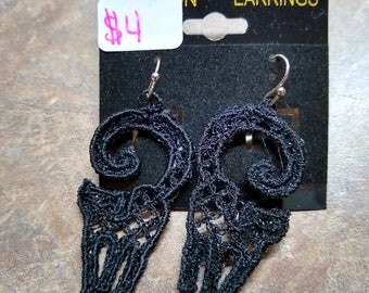 Black Cat Earrings