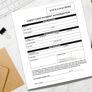 ACH Creditcard Betalingsautorisatieformulier Betalingsplansjabloon Direct downloaden Google Doc Word pdf-creditcardsjabloon