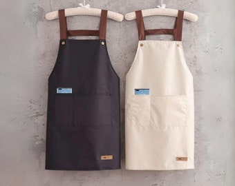 Apron Waterproof Transparent Oxford Fabric Durable 34x26 inches Multipurpose
