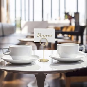 Porta numeri da tavolo per matrimoni, porta segnaposto, supporti per decorazioni per eventi, portafoto, porta promemoria per ufficio, porta menù, argento, oro