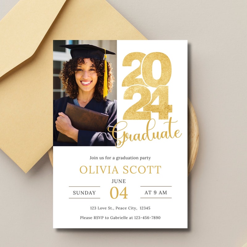 2025 Graduation Invitations Etsy
