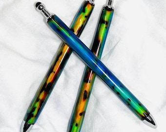 Thermal Color-Changing 2-in-1 Stylus Pen with Black Gel Ink