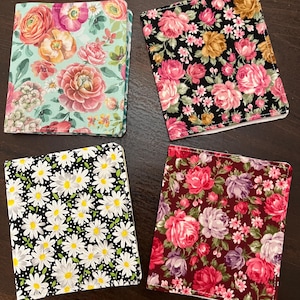 JW New Size Tract holder, Pretty Florals JW tract folder, ministry organizer, baptism gift, unbaptised publisher gift