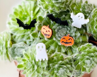 Halloween Stud Earrings (set of 3 pairs), Unpaired Acrylic Stud Earrings, Asymmetrical Stud Earring Set, You can mismatch between all six