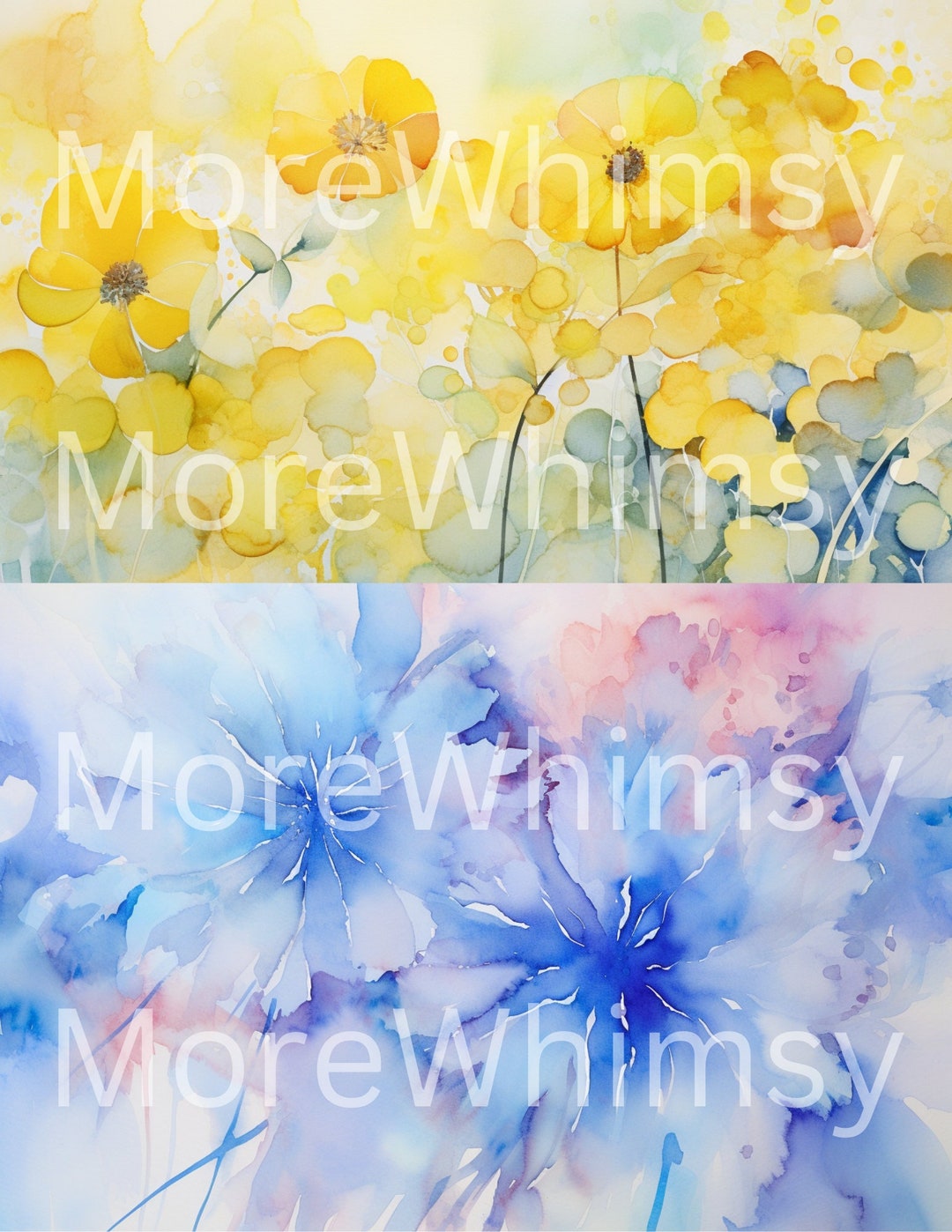 20 DIGITAL COLOR CASCADE Coloring Images - Etsy