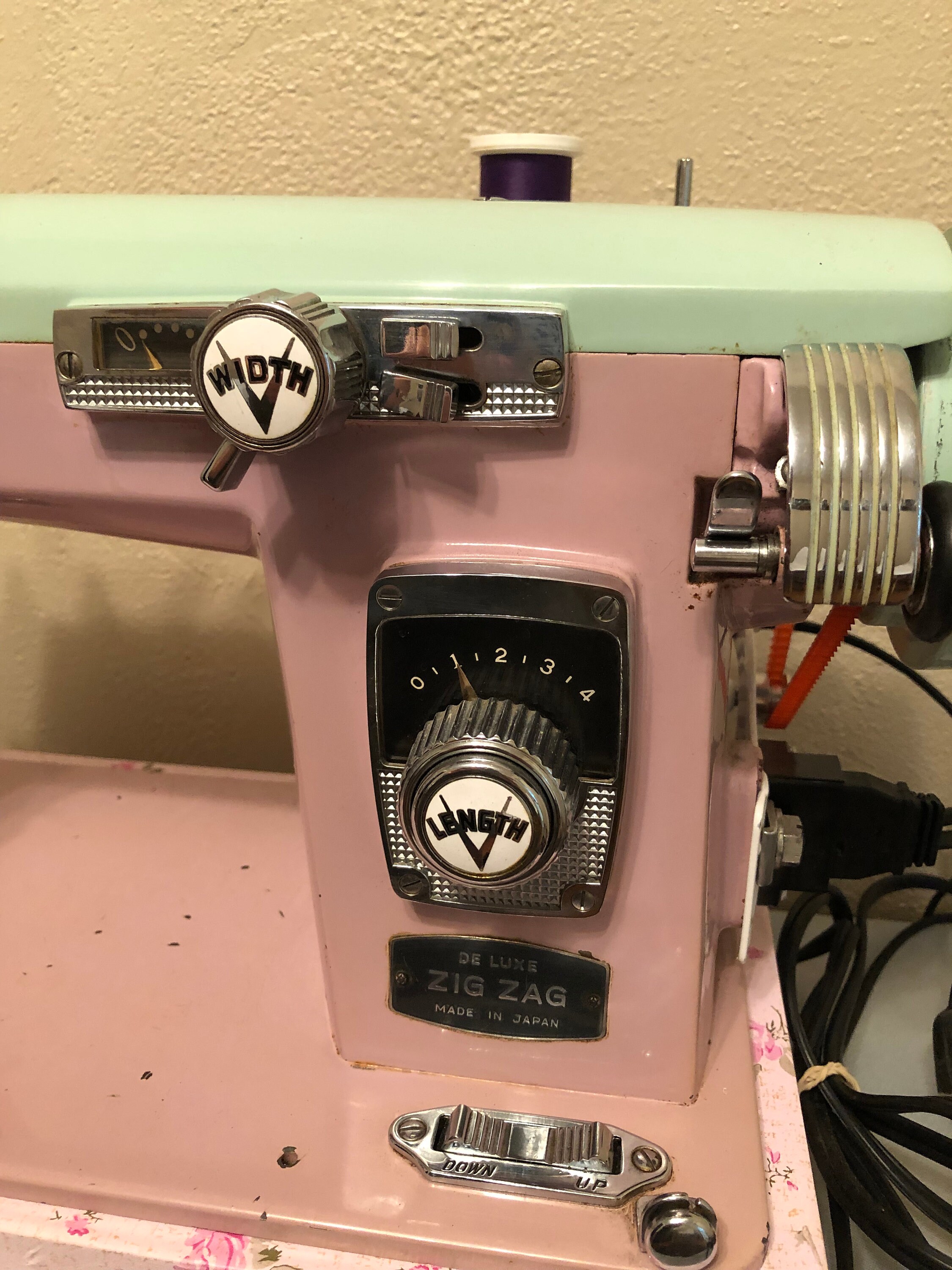 1950s Vintage Sewing Machine by Brother Model 1620 Deluxe Etsy