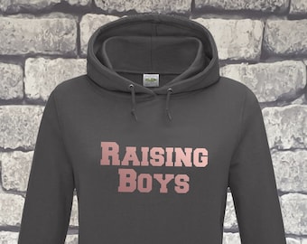 mum of boys hoodie