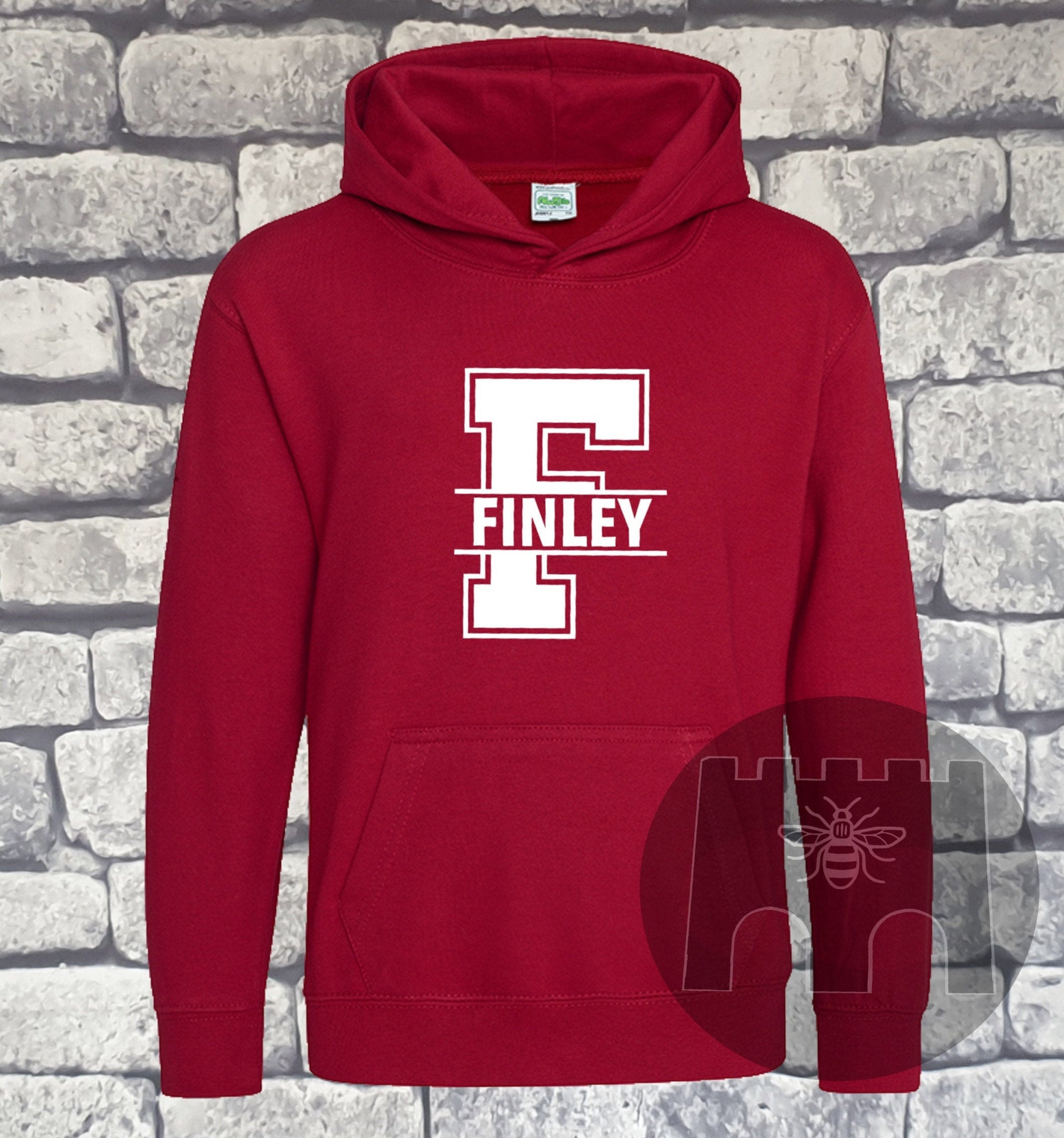 Personalised initial hoodie Clearance