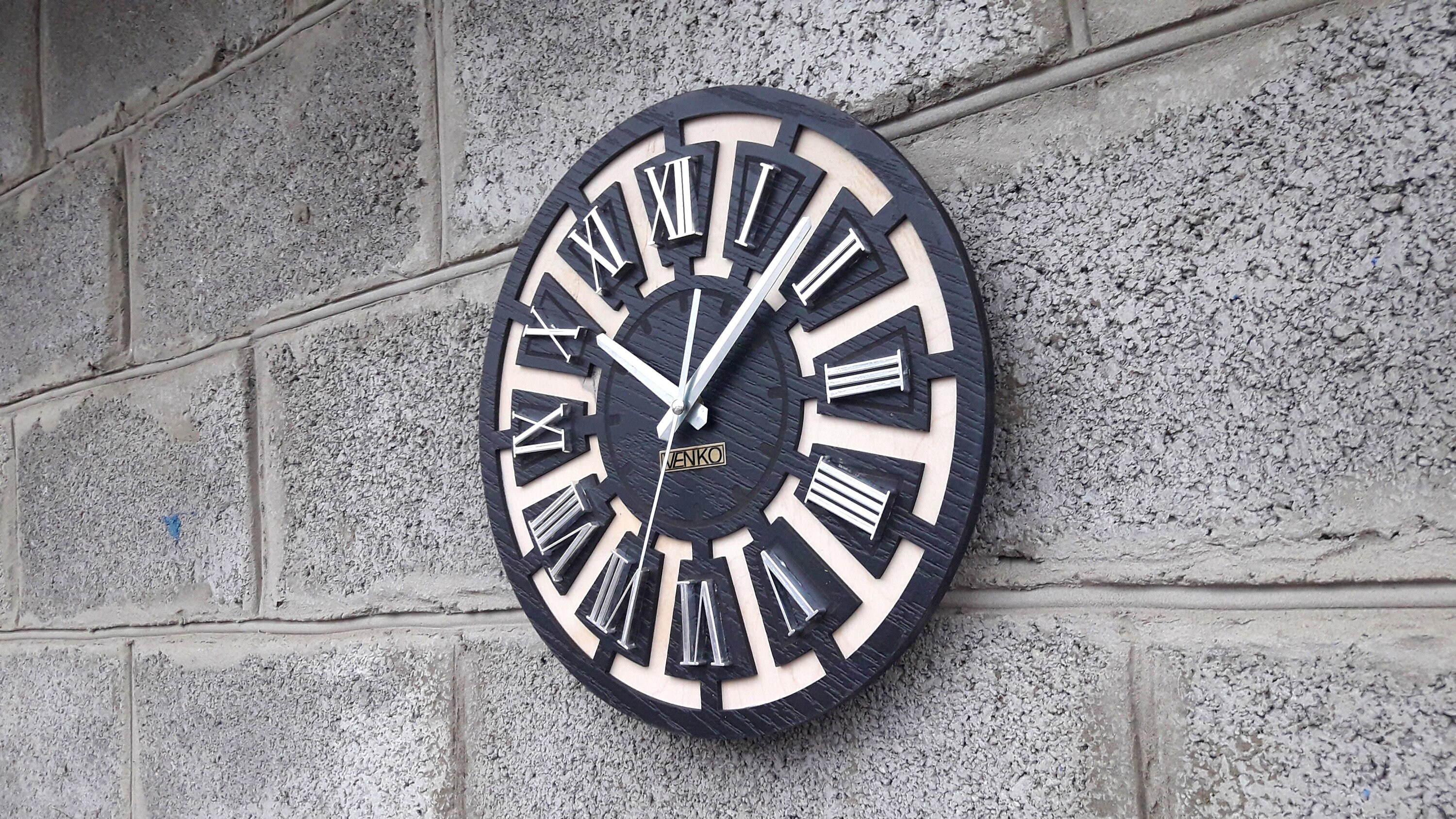 Incredibly Cool Wall Clock Design Industrial Wall Clock Etsy UK