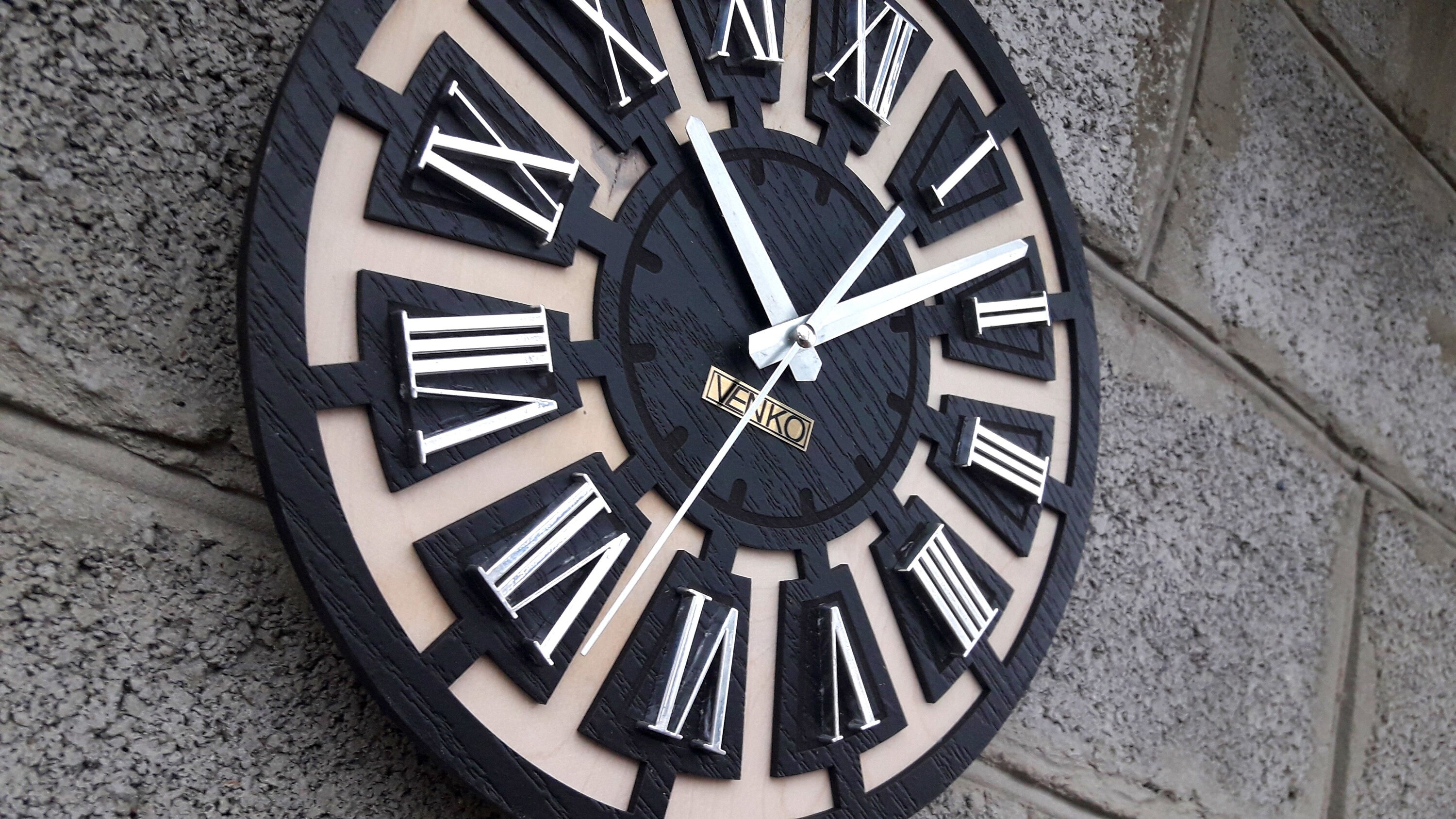 Incredibly Cool Wall Clock Design Industrial Wall Clock Etsy UK