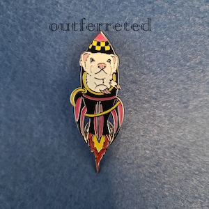 Ferret astronaut ferret pin galaxy ferret