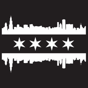 Chicago City Flagge Doppelseitig, 60 X 90 Cm – Wetterfestes Gartenbanner Aus Polyester Für Draußen