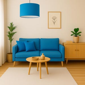 MONOCHROMATIC Pendant Light, Handmade Lamp shade by Abajur.